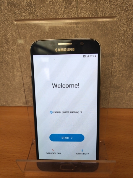 Samsung Galaxy S6 32GB 5,1 Zoll entsperrt Smartphone – Blue Topaz
