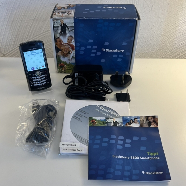 BlackBerry 8100 Smartphone in Schwarz (Neuer Zustand, in OVP und ohne Simlock)