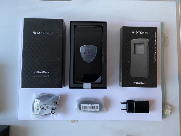 BlackBerry DTEK60 – 32GB – Schwarz (Ohne Simlock) Smartphone (PRD-63040-021)