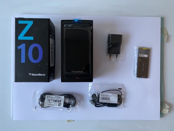 BlackBerry Z10 16GB Schwarz (Ohne Simlock) Smartphone
