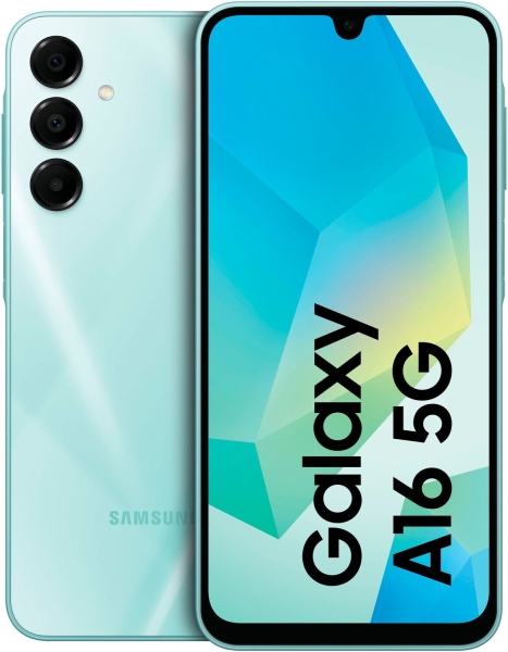 Samsung Galaxy A16 5G Dual-SIM Smartphone 128GB Grün Light Green – Sehr Gut