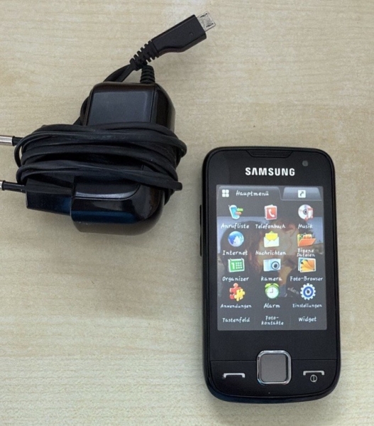 Samsung Smartphone GT-S5600 Black Garantie, Händler Accu Neu Top Handy Komplett