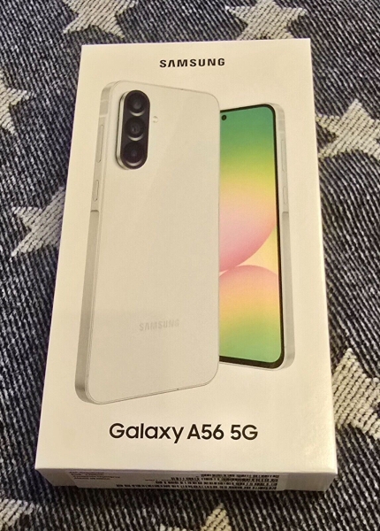 SAMSUNG Galaxy A56 5G 256 GB Awesome Lightgray Dual SIM Smartphone