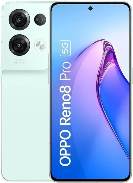 Oppo Reno8 Pro 5G 256GB 8GB RAM 50MP grün entsperrt Dual SIM Android Smartphone
