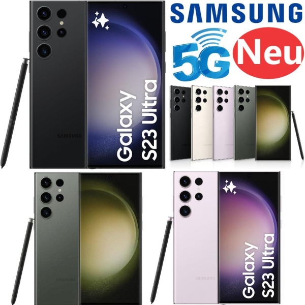 SAMSUNG Galaxy S23 Ultra 5G SM-S918U 256GB Android Smartphone Handy Ohne Vertrag