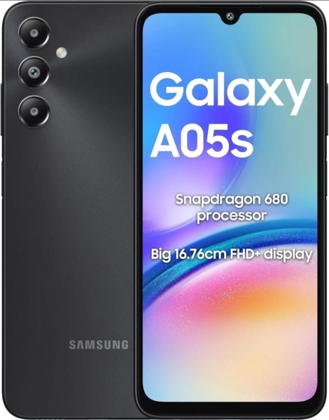 Brandneu Samsung Galaxy A05S 64GB-4GB Dual Sim entsperrt Handy schwarz