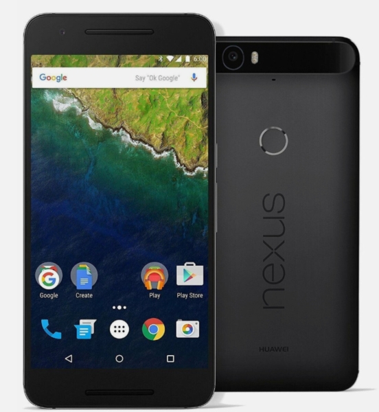Huawei Nexus 6P 64GB entsperrt schwarz großes Smartphone USBC