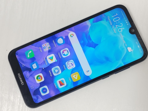 Huawei Y5 2019 (AMN-LX9) 16GB ENTSPERRT Smartphone Dual SIM Sapphire Blue – Klasse C