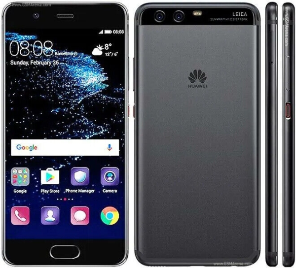 Huawei P10 – 64 GB – Smartphone graphitschwarz, blau, goldfarben (entsperrt)