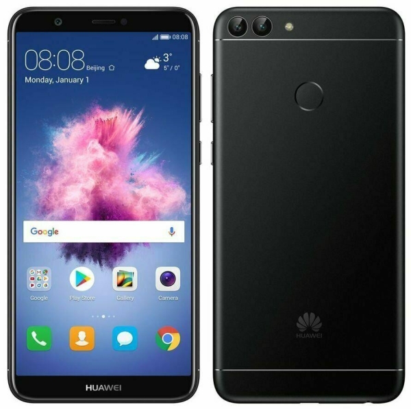Huawei P Smart 2018 32GB 3GB Android entsperrt 4G schwarz Handy Smartphone