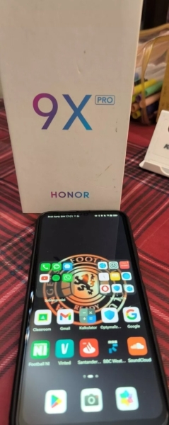 Honor 9X PRO 256GB 8GB RAM lila Farbe entsperrt Dual SIM Smartphone Huawei