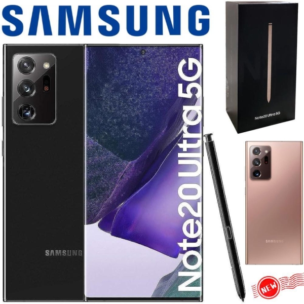 SAMSUNG Galaxy Note 20 Ultra 5G SM-N986U 12+128GB Entsperrt Smartphone,Brandneu