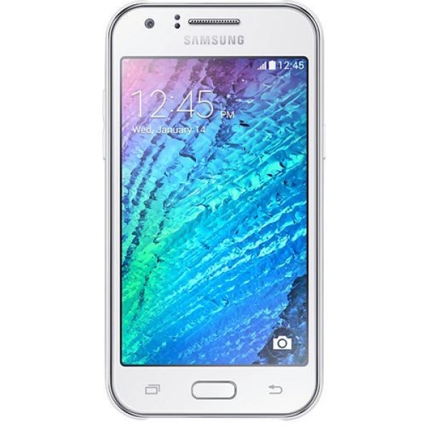 Samsung Galaxy J1 Smartphone 4,3 Zoll 4 GB Android weiß „gut“