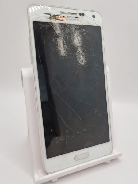 Samsung Galaxy A5 2015 weiß 5,0″ Android Smartphone gesprungen defekt #B