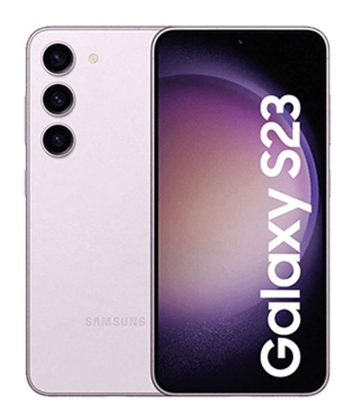 Samsung Galaxy S23 5G 128 GB SM-S911B/DS Lavender Dual-Sim Handy Smartphone