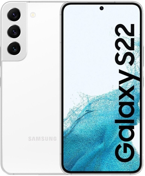 Samsung Galaxy S22 SM-S901B 256 GB Weiß Dual-SIM Android 12 5G Smartphone