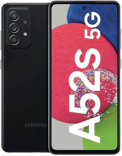 Samsung Galaxy A52s 5G 128GB Schwarz SM-A528 Dual-SIM Android 11 Smartphone