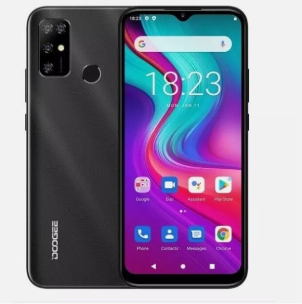 Doogee X96, Smartphone 2GB+32GB, 6,52 Zoll Android 11 Face ID & Fingerabdruck 4G