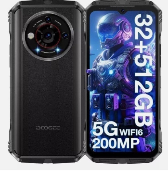 Doogee V30Pro 5G Rugged Smartphone 32GB+512GB Android 13 Wasserdicht Handy 200MP