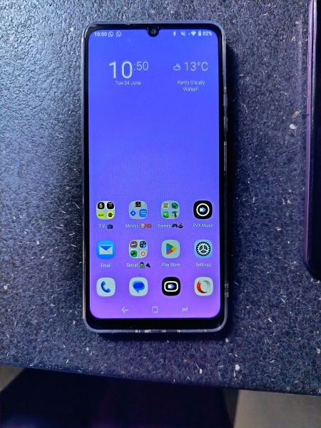 Doogee Note 58 Natural Silver 8GB 128GB Android 15 Smartphone kurz benutzt