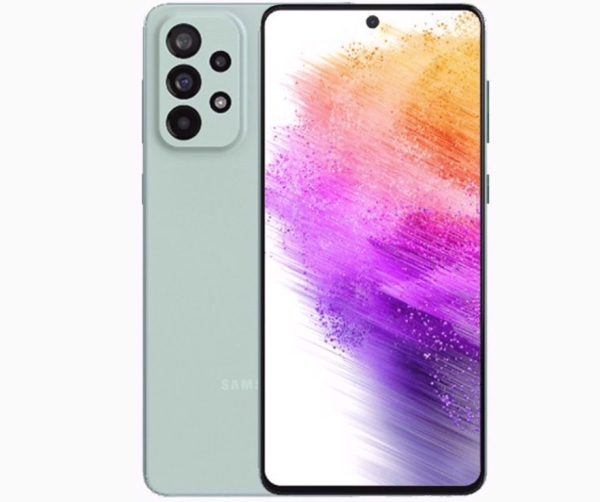 Samsung Smartphone Galaxy A73 5G 256GB Mintgrün (Entsperrt) Android C-Ware