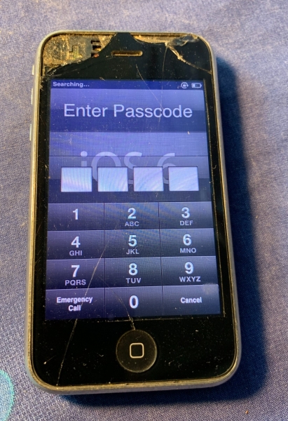 Apple A1303 iPhone 3GS schwarz Smartphone – ERSATZTEILSPENDER