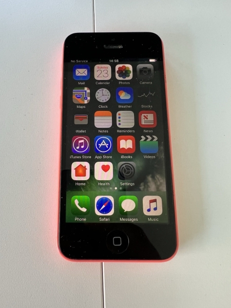 Apple iPhone 5C – 16GB – Pink (A1507) Funktioniert Guter Zustand Aber Displayflimmer