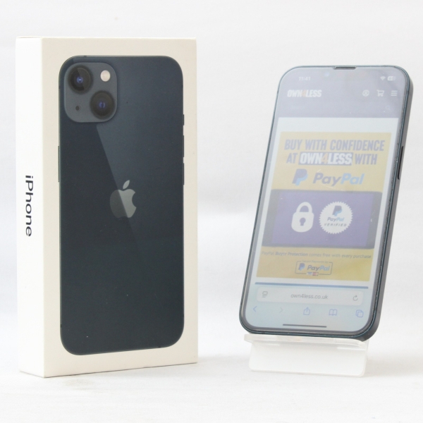 Apple iPhone 13 128GB Smartphone – Mitternacht – BH 86% – Originalverpackt (C+)