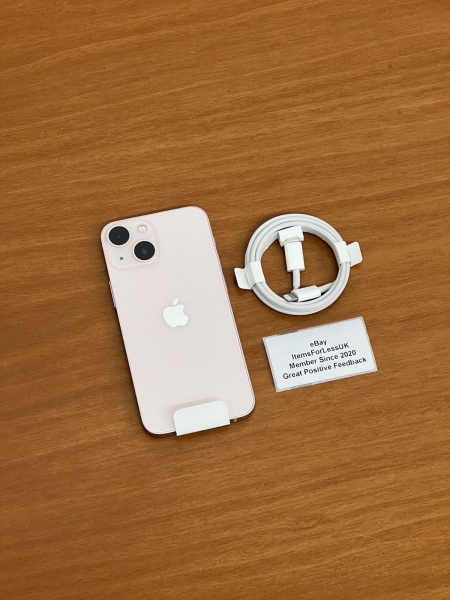 NEU Apple iPhone 13 mini pink 128GB 5G entsperrt 100% BH – BESCHREIBUNG LESEN