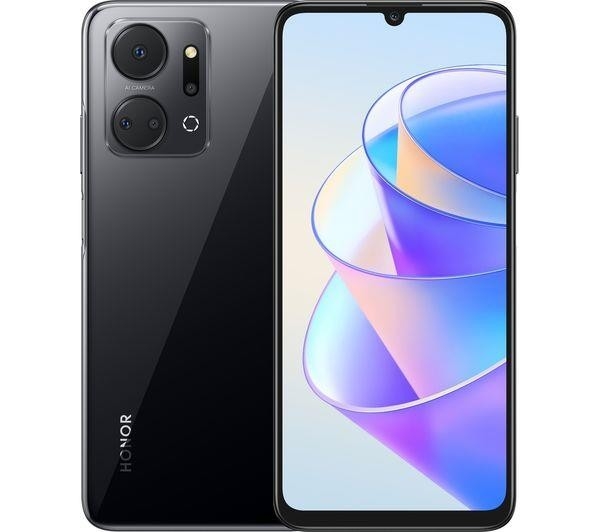 Honor X7a 4G 6,74″ 4GB 128GB entsperrt Android Smartphone Midnight Black