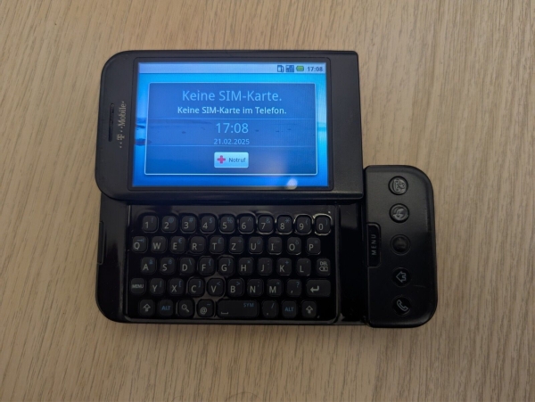 Google G1 / HTC Dream – Das erste Android Smartphone der Welt – Rarität !!!