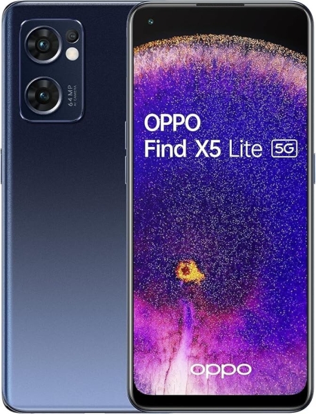 Oppo Find X5 Lite CPH2371 256GB 8GB starlight blau entsperrt Android Smartphone