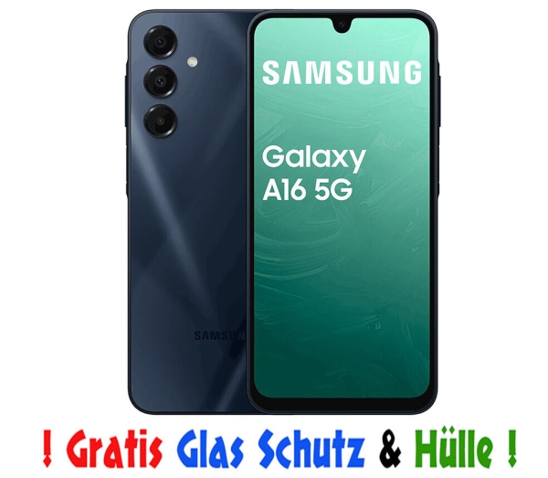 Samsung Galaxy A16 5G 128GB 6,7″ A166B Smartphone Handy 50MP Dunkelblau Garantie