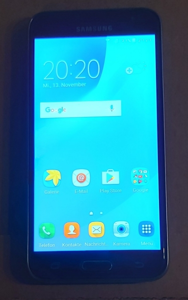 Samsung Galaxy J3 2016 Duos Smartphone ohne Simlock (Schwarz)