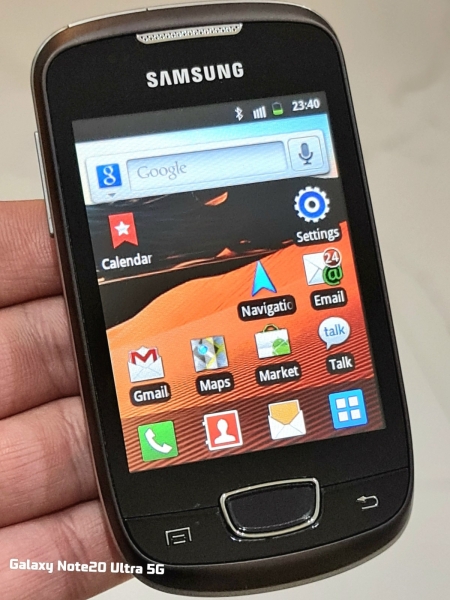 Samsung Galaxy Mini GT-S5570 – schwarz (entsperrt) Smartphone einwandfreier Zustand