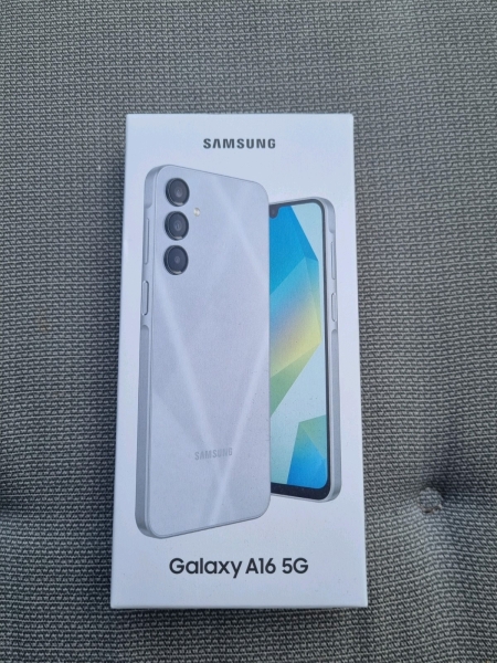 Samsung Galaxy A16 5G Smartphone  128 GB  Light Gray