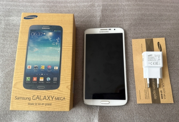 Samsung Galaxy Mega GT-I9205 entsperrt 6,3″ 8GB Android Smartphone weiß