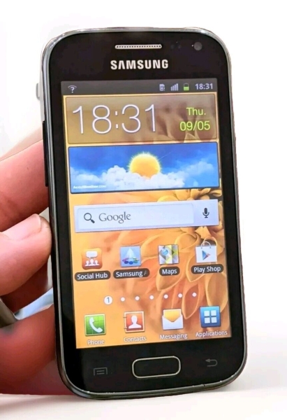 Samsung Ace 2 (GT-I8160) entsperrt Smartphone Top Zustand mit Ladegerät