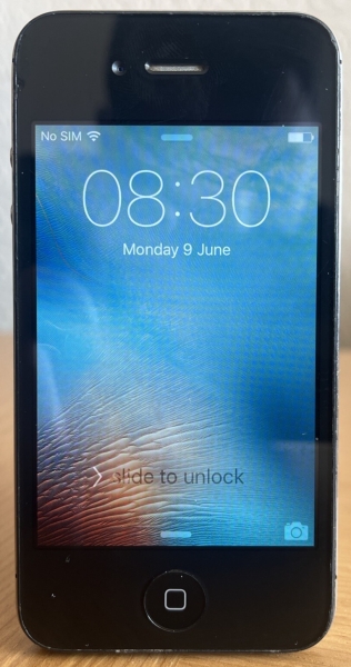 Apple iPhone 4S 12GB schwarz (entsperrt) Smartphone iOS 9.3.6
