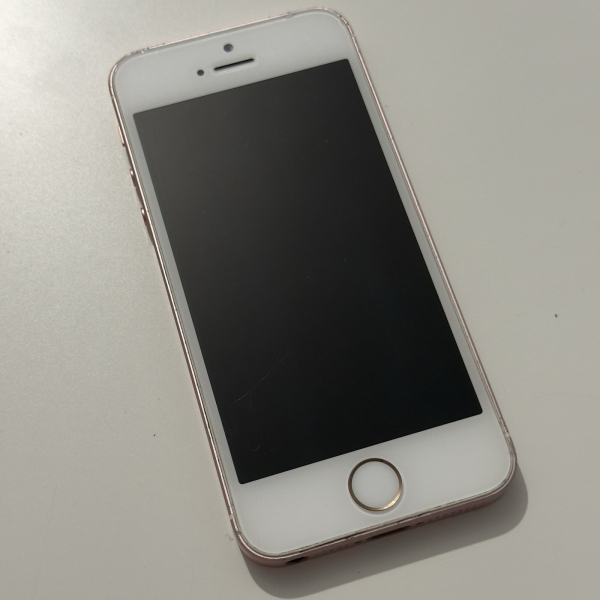 Apple iPhone SE Roségold IC entsperrt! Ersatzteile oder Reparaturen