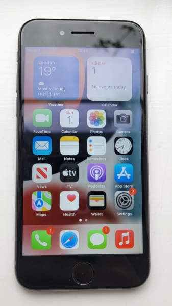 Apple iPhone 8 Smartphone, 64GB, Netzwerk entsperrt, Space Grau, A1905
