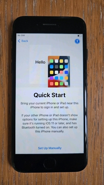 Apple iPhone 7 – 32GB – Schwarz (Entsperrt) A1778 (GSM)