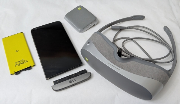 LG G5 H850 silber 32GB 16MP 4GB Android Smartphone + Cam Plus / 360VR Headset
