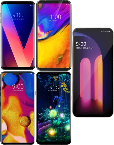 LG V Series Smartphone V30, V35, V40, V50, V60 (verpackt & neu versiegelt) UK Company