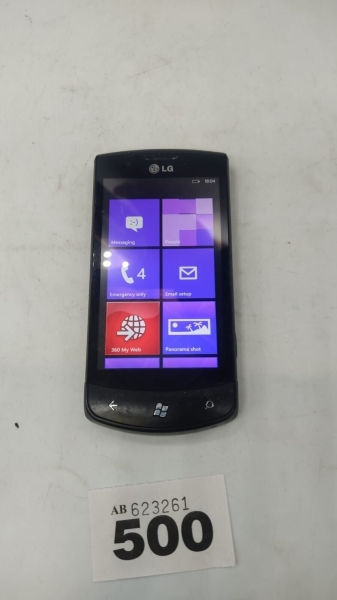 LG Optimus 7 E900 Windows Smartphone 16GB schwarz 5MP Kamera Vodafone