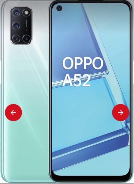 Smartphone OPPO A52, 64GB, 4GB RAM, Dual SIM, Twilight Black.+ StarterPAKET