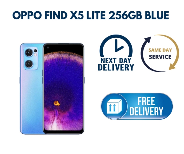 Oppo Find X5 Lite 256GB blau entsperrt Dual Sim Smartphone Android Smartphone