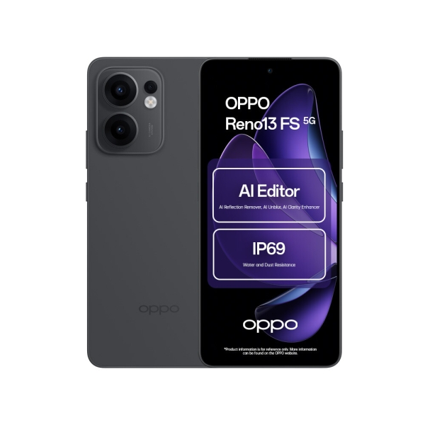 Oppo Reno13 FS 5G Snapdragon 6 Gen1 12GB 512GB ROM 6,67″ AMOLED Smartphone grau