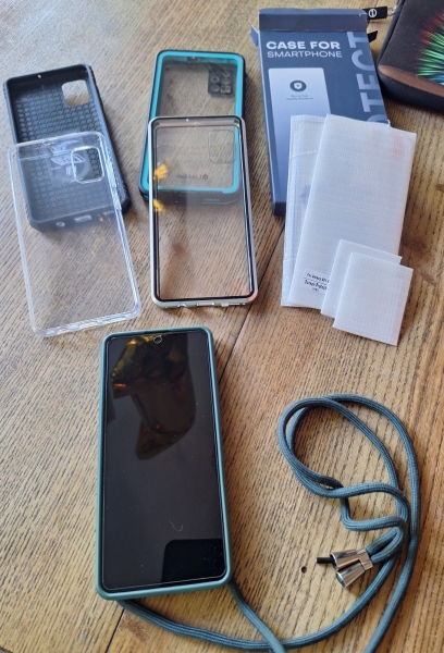 SAMSUNG A51 128GB Silber Smartphone