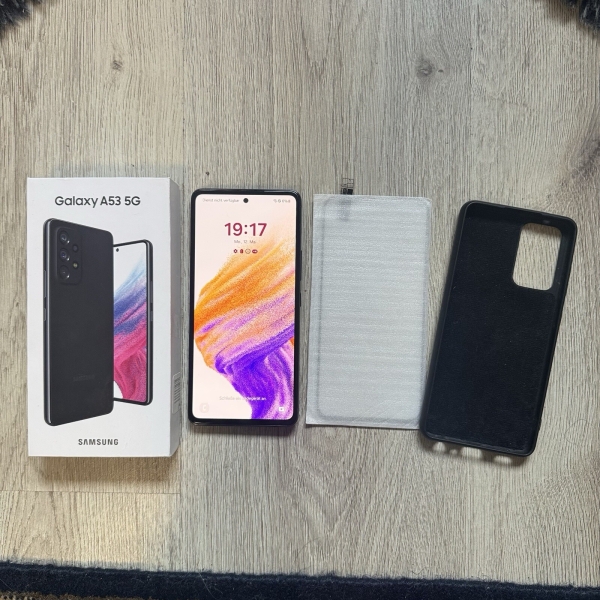 Samsung Galaxy A53 5G – 128GB – Awesome Black (Ohne Simlock) Smartphone Handy